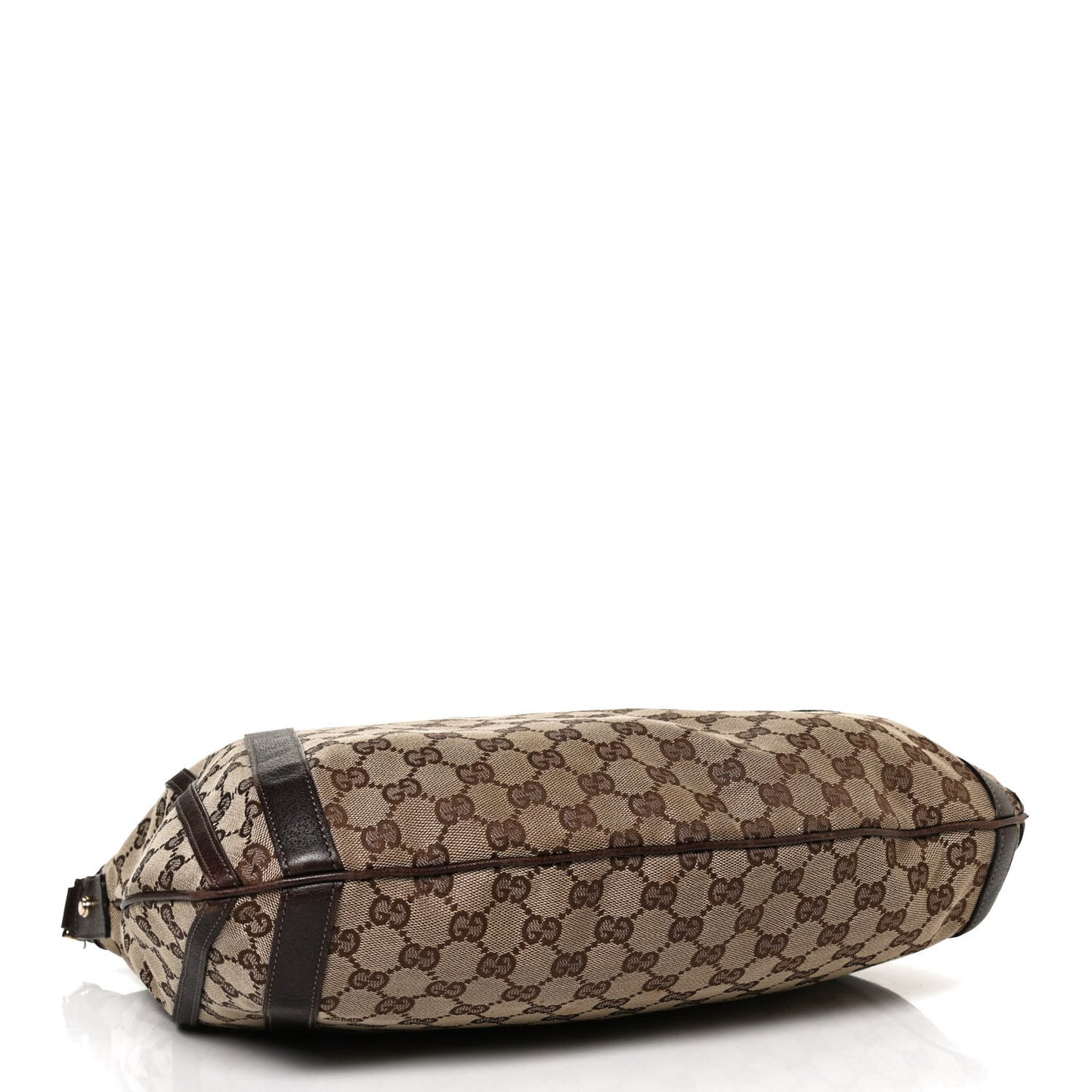 Monogram Medium Abbey Convertible Tote Dark Brown