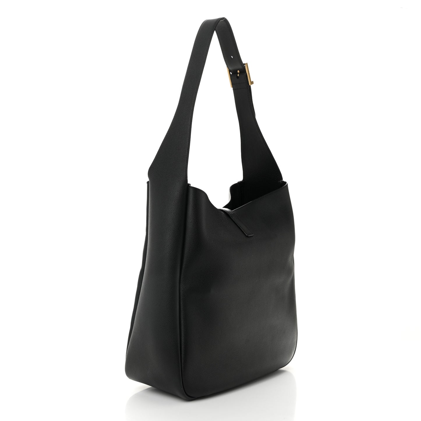Supple Calfskin Large Le 5 A 7 Soft Hobo Black