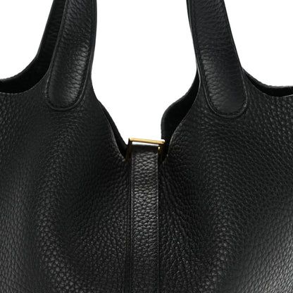 Hermes Taurillon Clemence Picotin Lock 18 PM Black 8 of 13