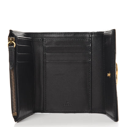 Gucci Calfskin Matelasse GG Marmont Wallet Black 5 of 10