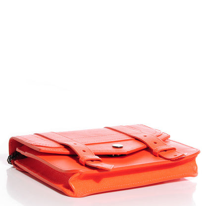 Proenza Schouler Lambskin PS1 Large Chain Wallet Grapefruit 4 of 6