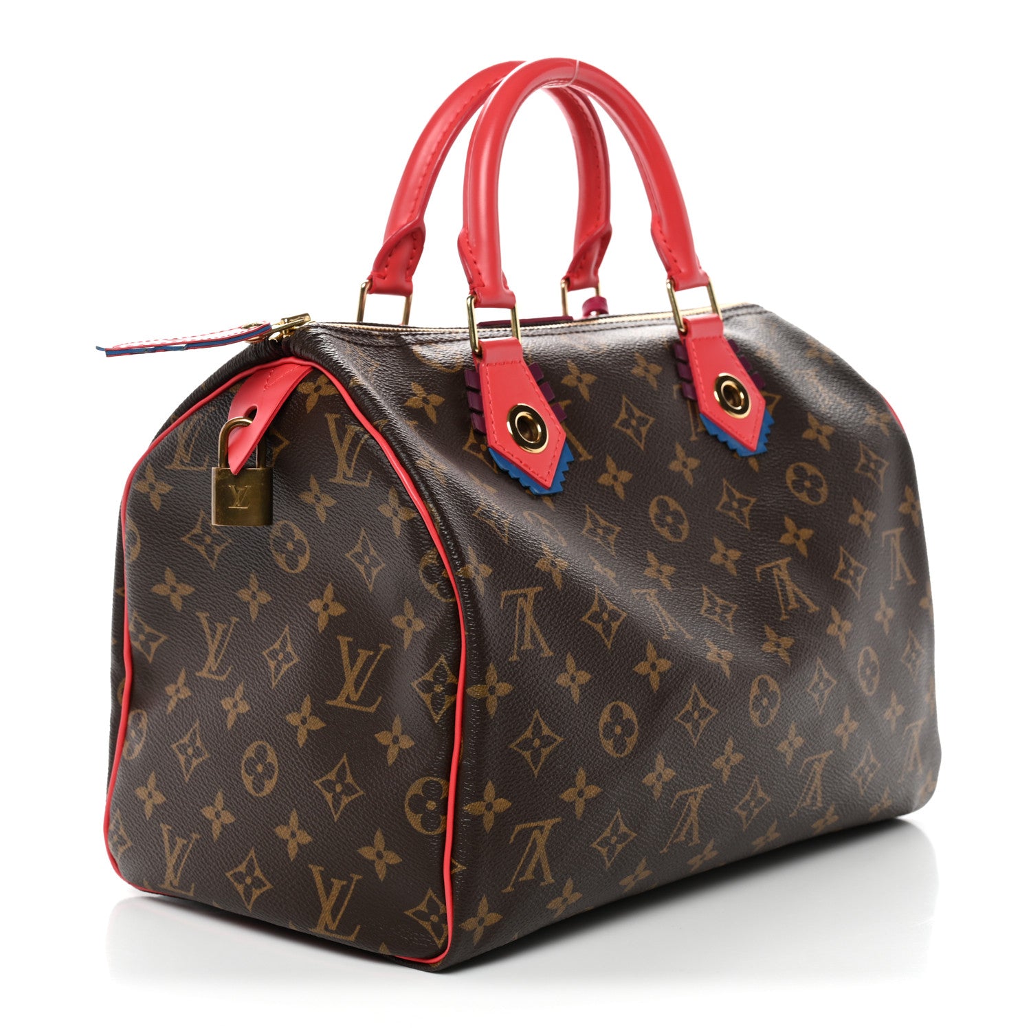 Louis Vuitton Monogram Totem Speedy 30 Flamingo 3 of 10