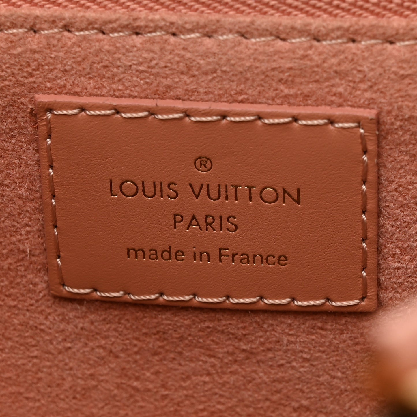 Monogram Petite Malle Souple Peach