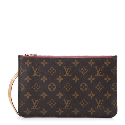 Louis Vuitton Monogram Neverfull MM GM Pochette Pivoine 1 of 7