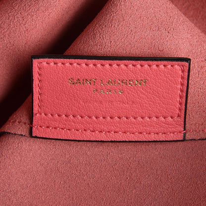 Saint Laurent Calfskin Large Shopping Tote Pale Rose 8 of 15