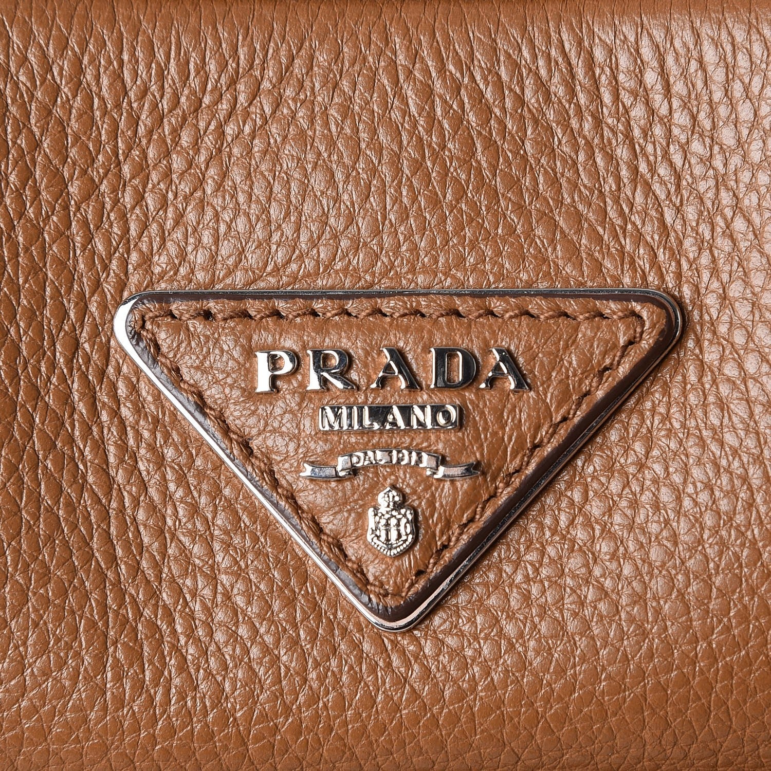 Prada Vitello Phenix Bauletto Cannella 7 of 8