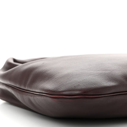 The Row Calfskin Small Everyday Shoulder Bag Eggplant 8 of 9