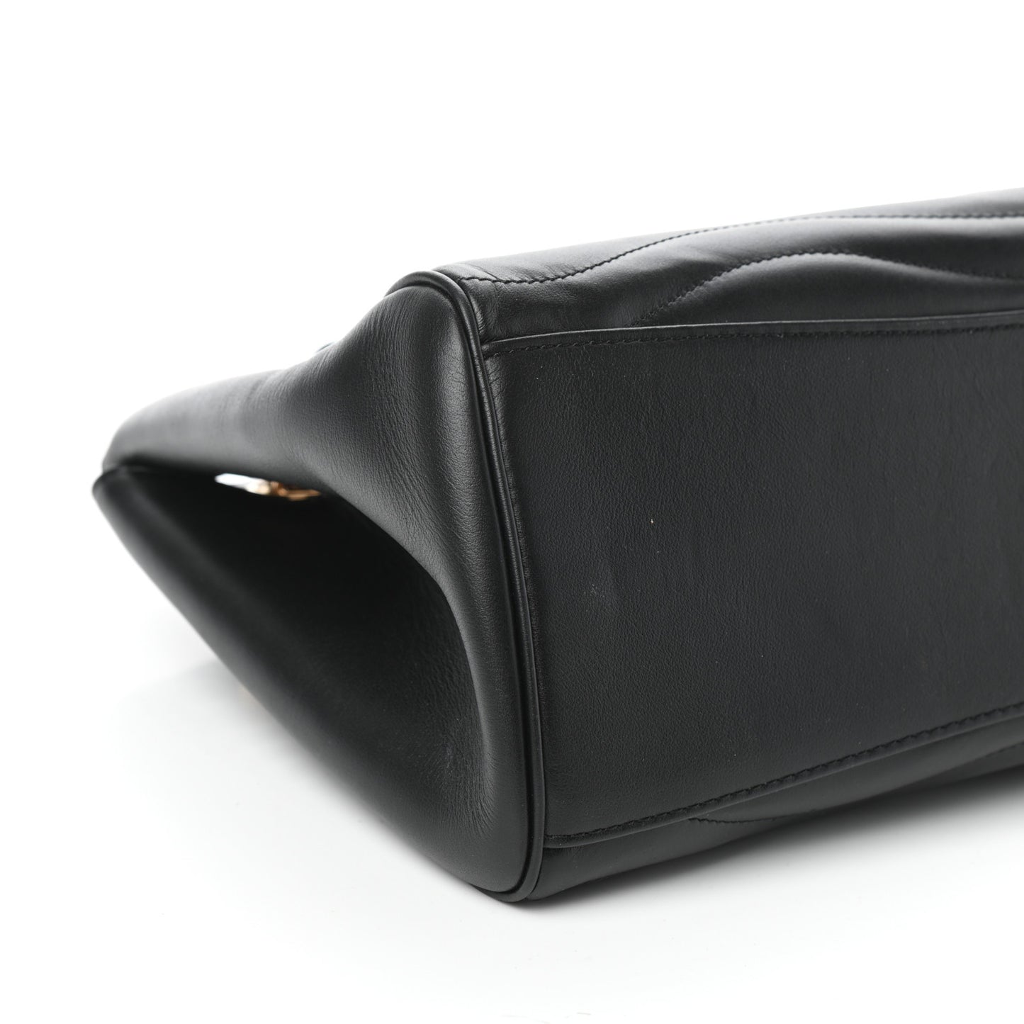 Calfskin New Wave Chain Tote Black