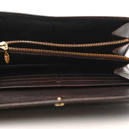 Louis Vuitton Vernis Sarah Wallet Amarante 5 of 11