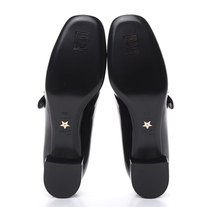 Christian Dior Patent Baby-D Ballet Pumps 39.5 Black 5 of 9