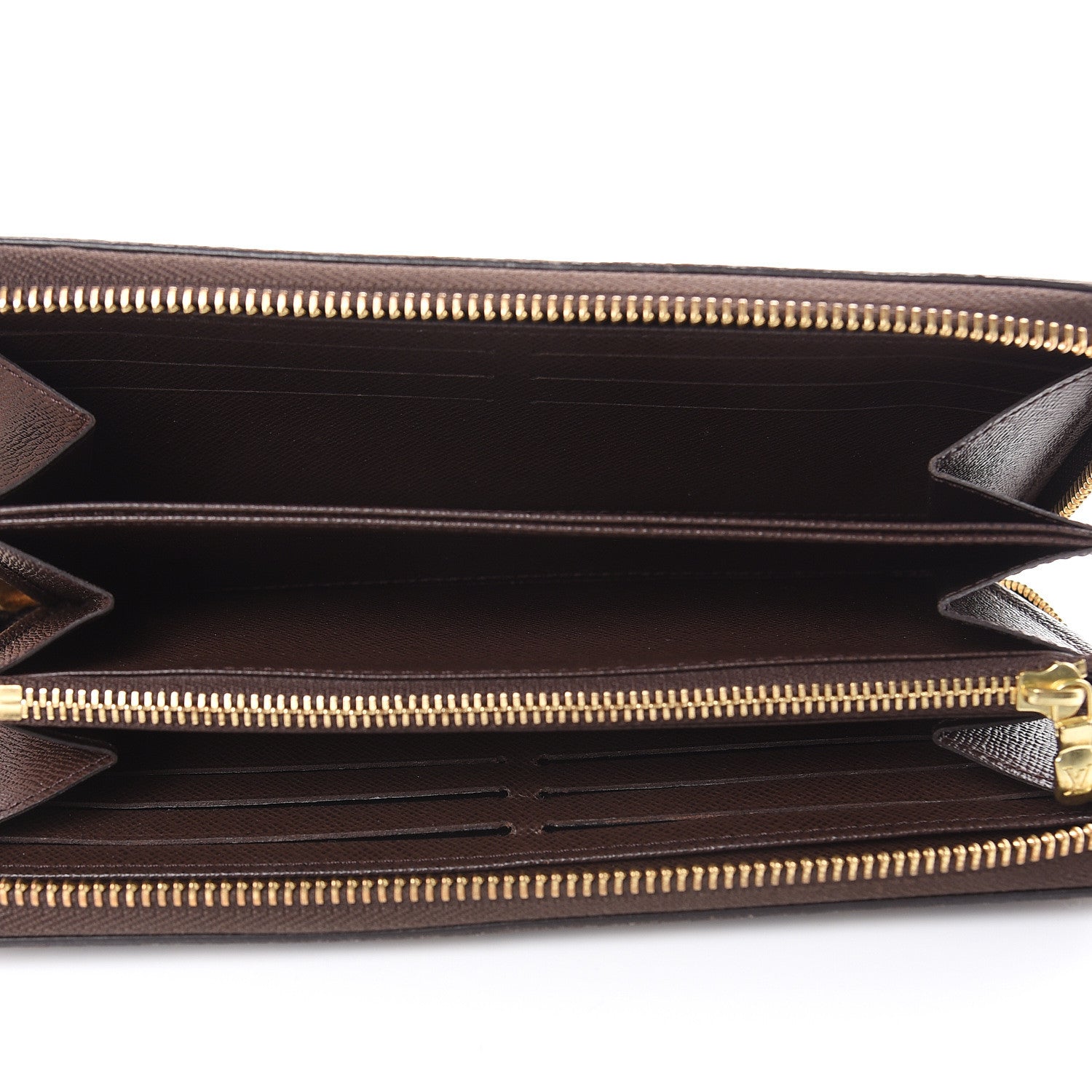 Louis Vuitton Damier Ebene Zippy Wallet 5 of 12