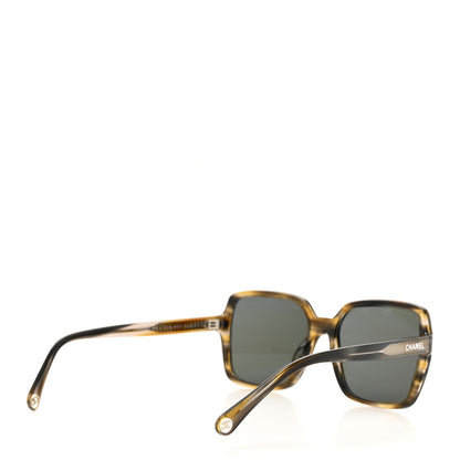 Chanel Acetate Square Sunglasses 5505 Brown 4 of 9
