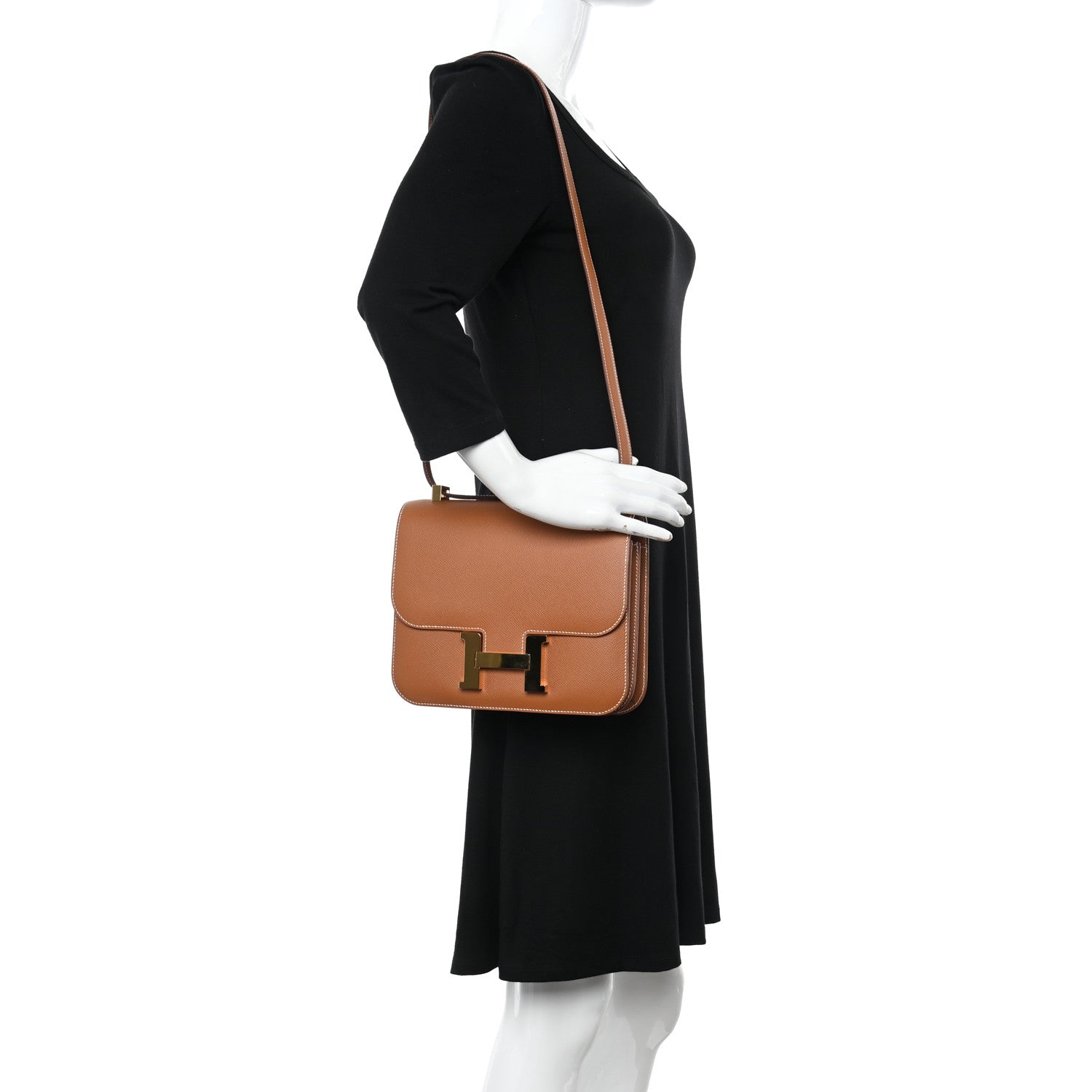Hermes Epsom Constance 24 Gold 2 of 11