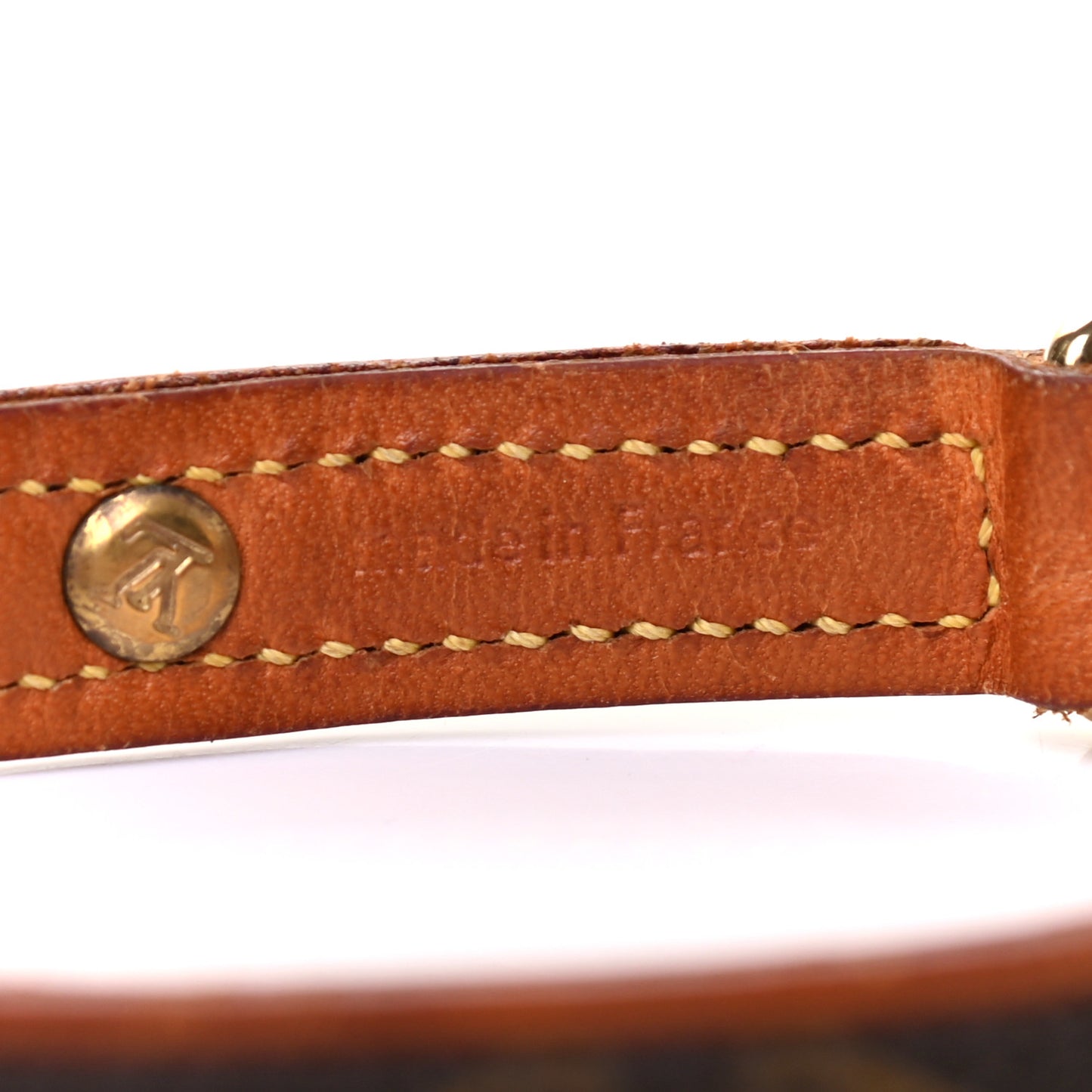 Monogram Baxter Dog Collar PM