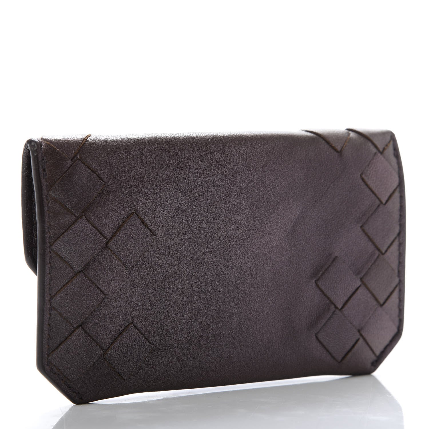 Bottega Veneta Nappa Intrecciato Studded Card Case 3 of 7