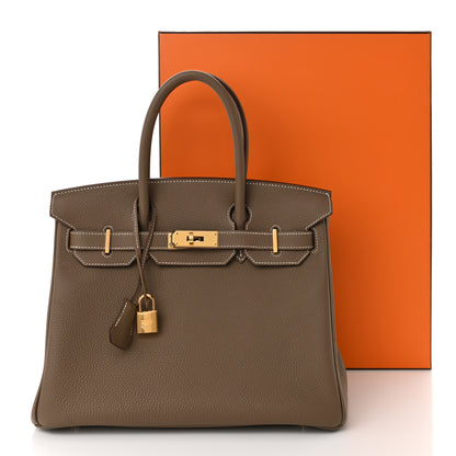 Hermes Togo Birkin 30 Etoupe 11 of 11