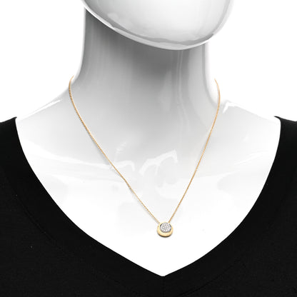 Marco Bicego 18K Yellow Gold Diamond Jaipur Pendant Necklace 2 of 4