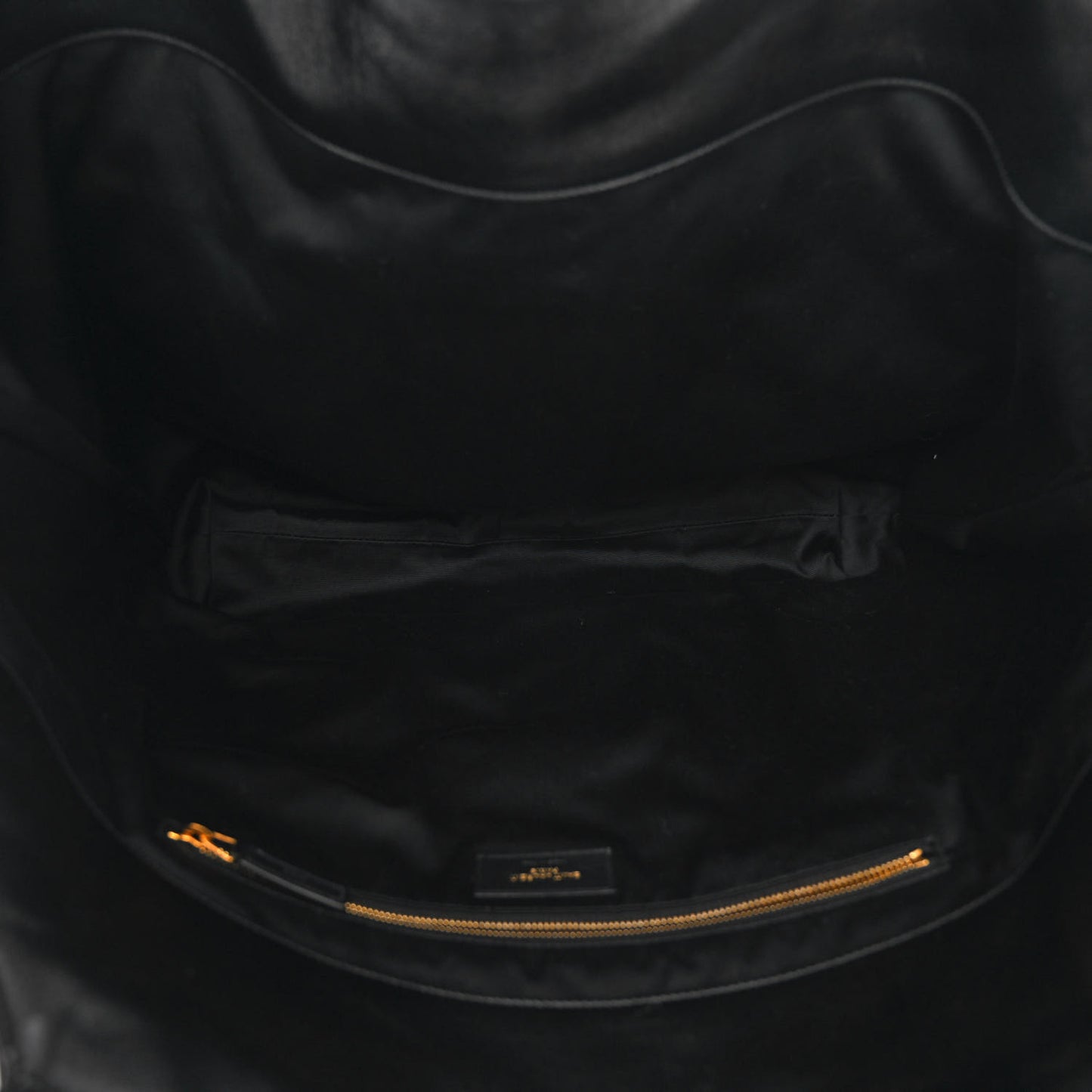Lambskin Quilted Maxi Icare Shopping Tote Black
