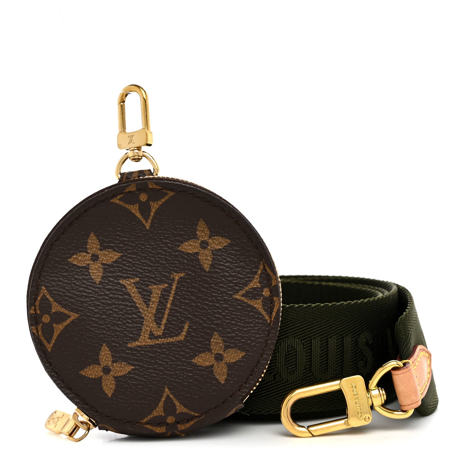 Louis Vuitton Monogram Multi Pochette Accessories Bandouliere Shoulder Strap Kaki 1 of 7
