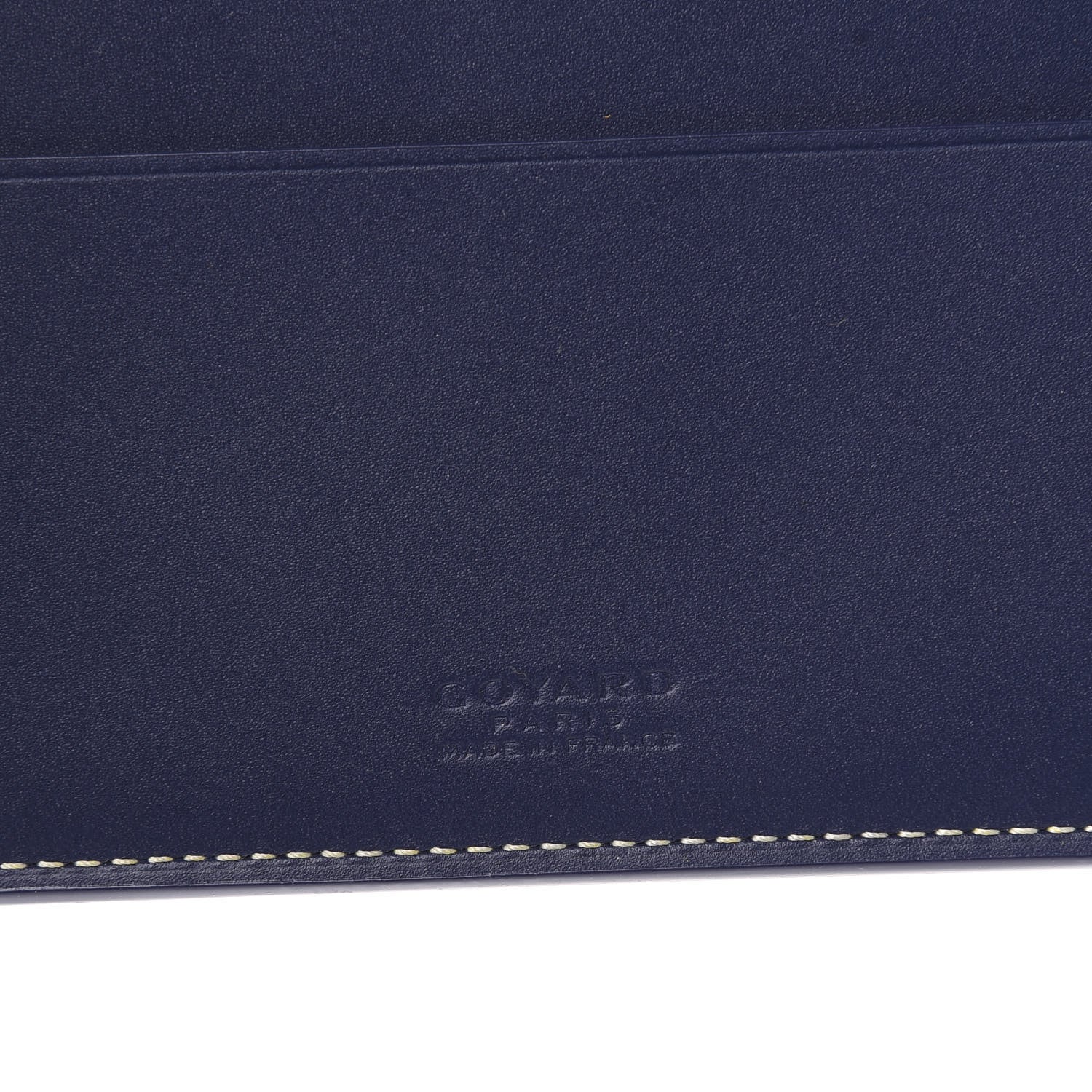 Goyard Goyardine Richelieu Wallet Navy 6 of 7