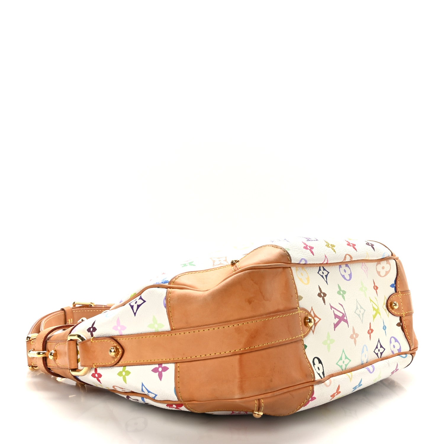 Louis Vuitton Monogram Multicolor Greta White 4 of 8