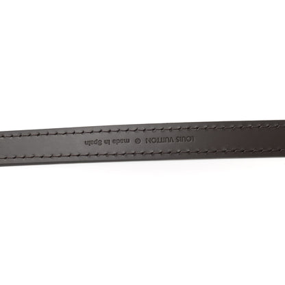 Louis Vuitton Calfskin 16mm Adjustable Shoulder Strap Brown 3 of 5