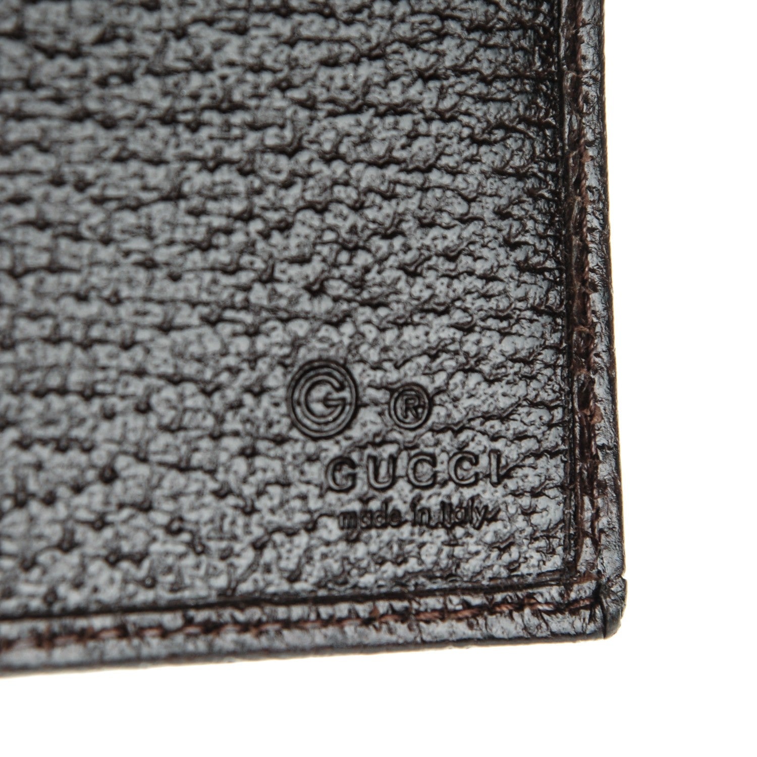 Gucci Monogram Continental Flap Wallet Dark Brown 6 of 7