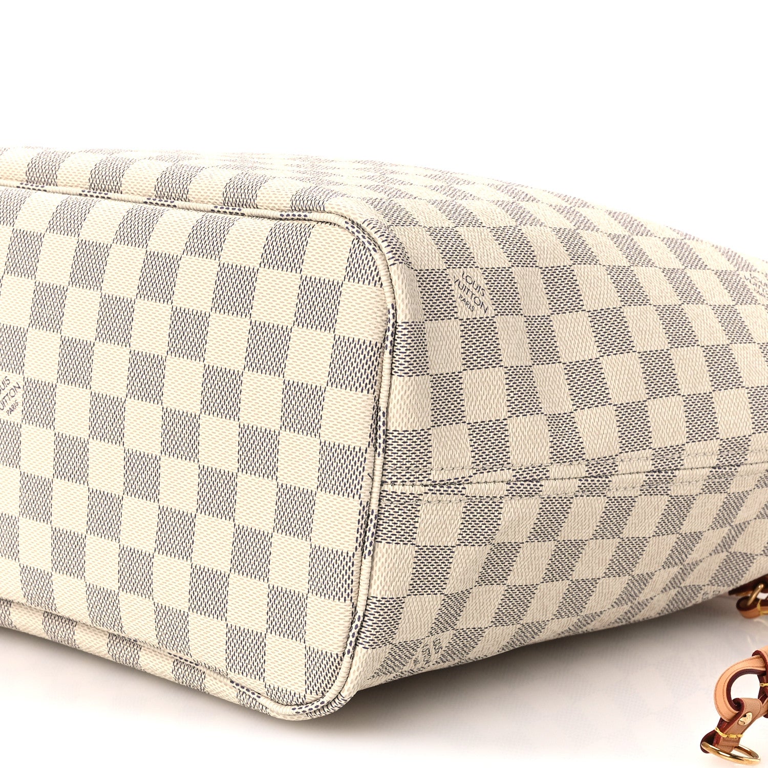 Louis Vuitton Damier Azur Neo Neverfull MM Rose Ballerine 11 of 11