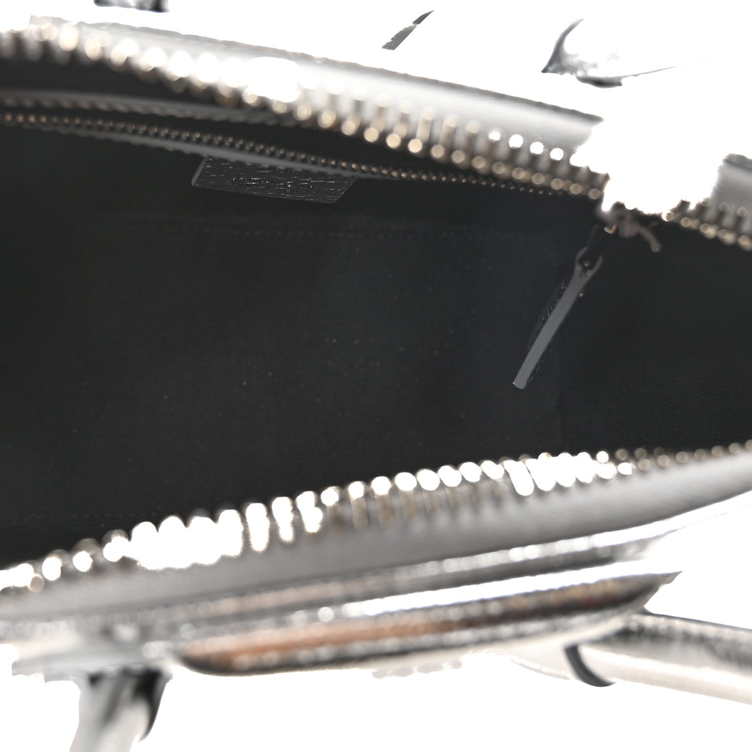 Givenchy Metallic Sugar Goatskin Mini Antigona Silver 5 of 10