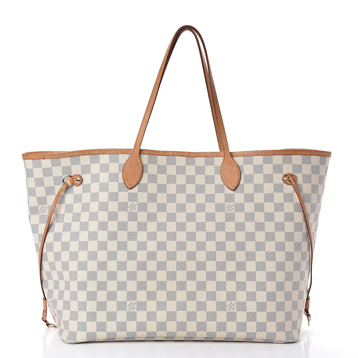 Louis Vuitton Damier Azur Neo Neverfull GM Rose Ballerine 3 of 10