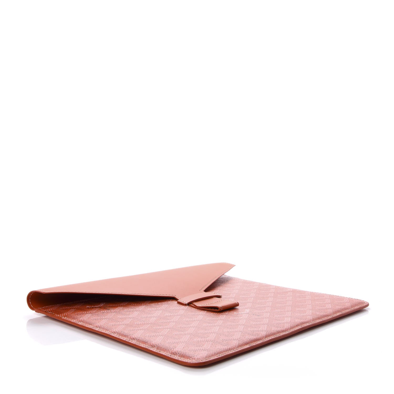 Goyard Goyardine Camondo MM Horizontal Clutch Orange 4 of 7