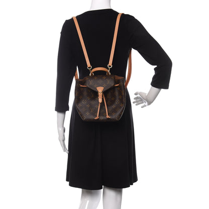 Louis Vuitton Monogram Montsouris BB Backpack Natural 2 of 11