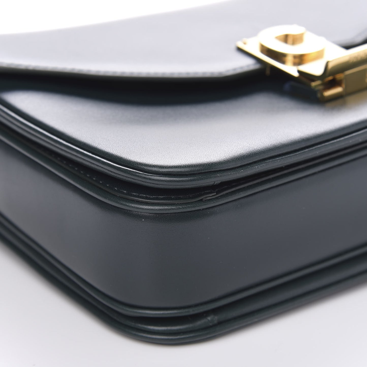 Shiny Calfskin Medium C Bag Amazone