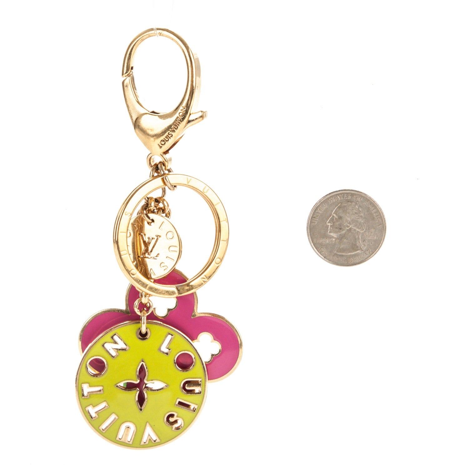 Louis Vuitton Enamel Looping Bag Charm 2 of 3