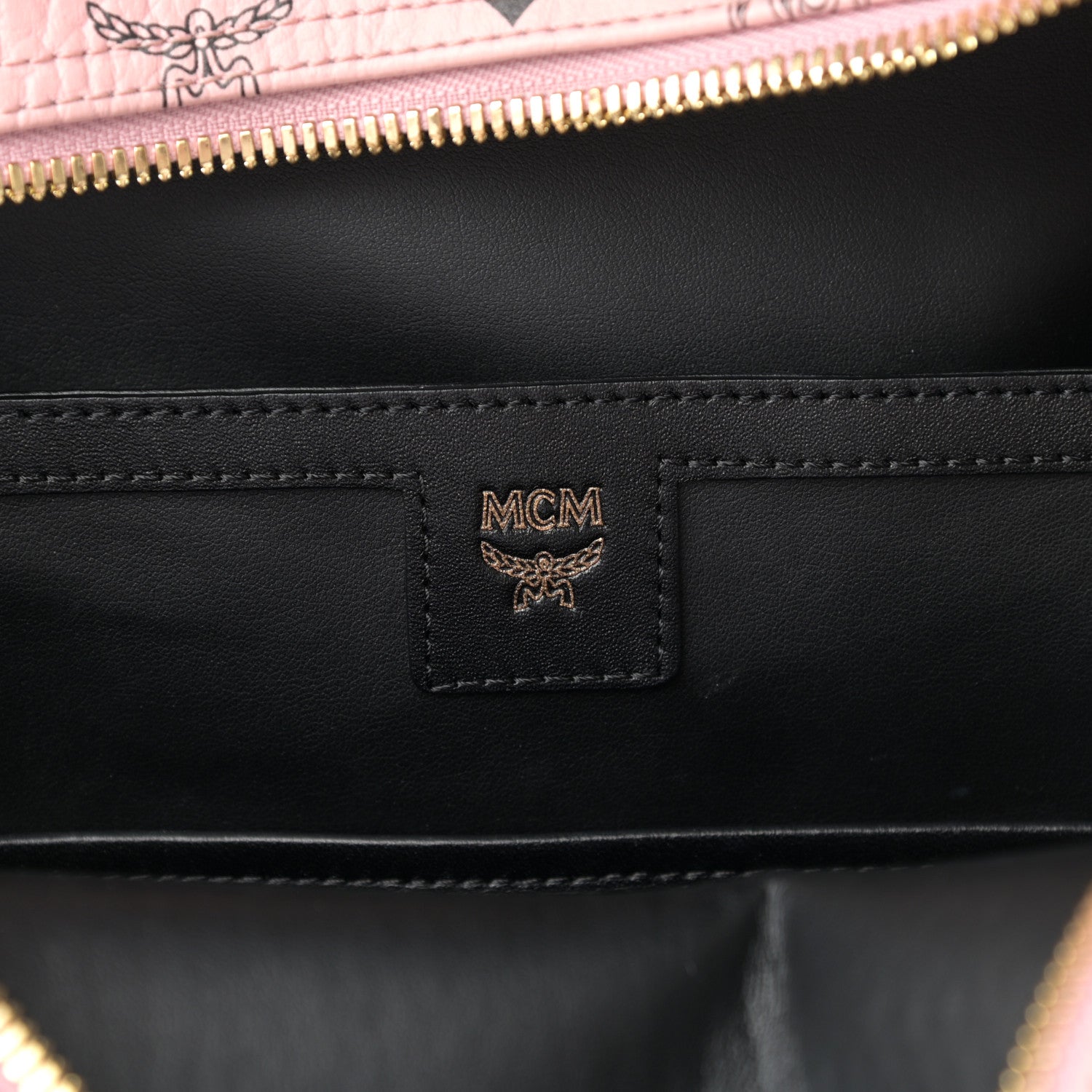 MCM Visetos Small Side Stud Stark Backpack Soft Pink 6 of 12