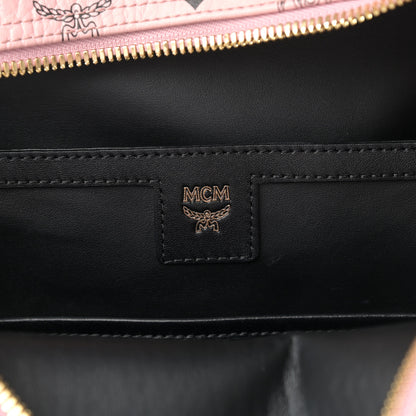 MCM Visetos Small Side Stud Stark Backpack Soft Pink 6 of 12