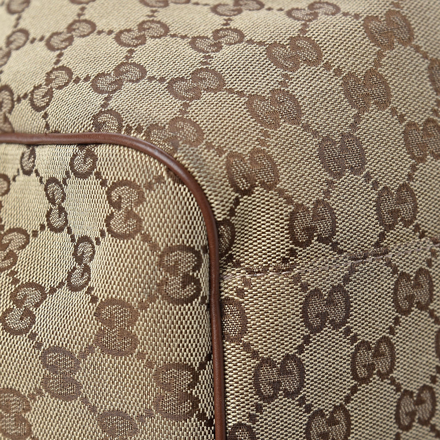 Gucci Monogram Large Sukey Tote Brown 13 of 15