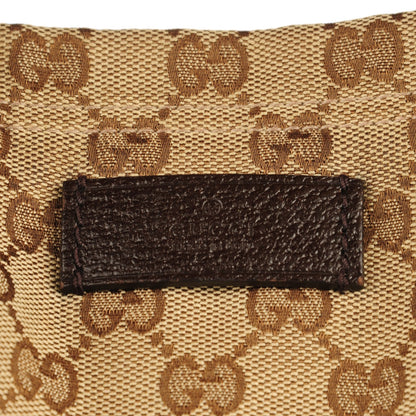 Gucci GG Monogram Medium Web Handle Vertical Tote Bag Dark Brown 6 of 8