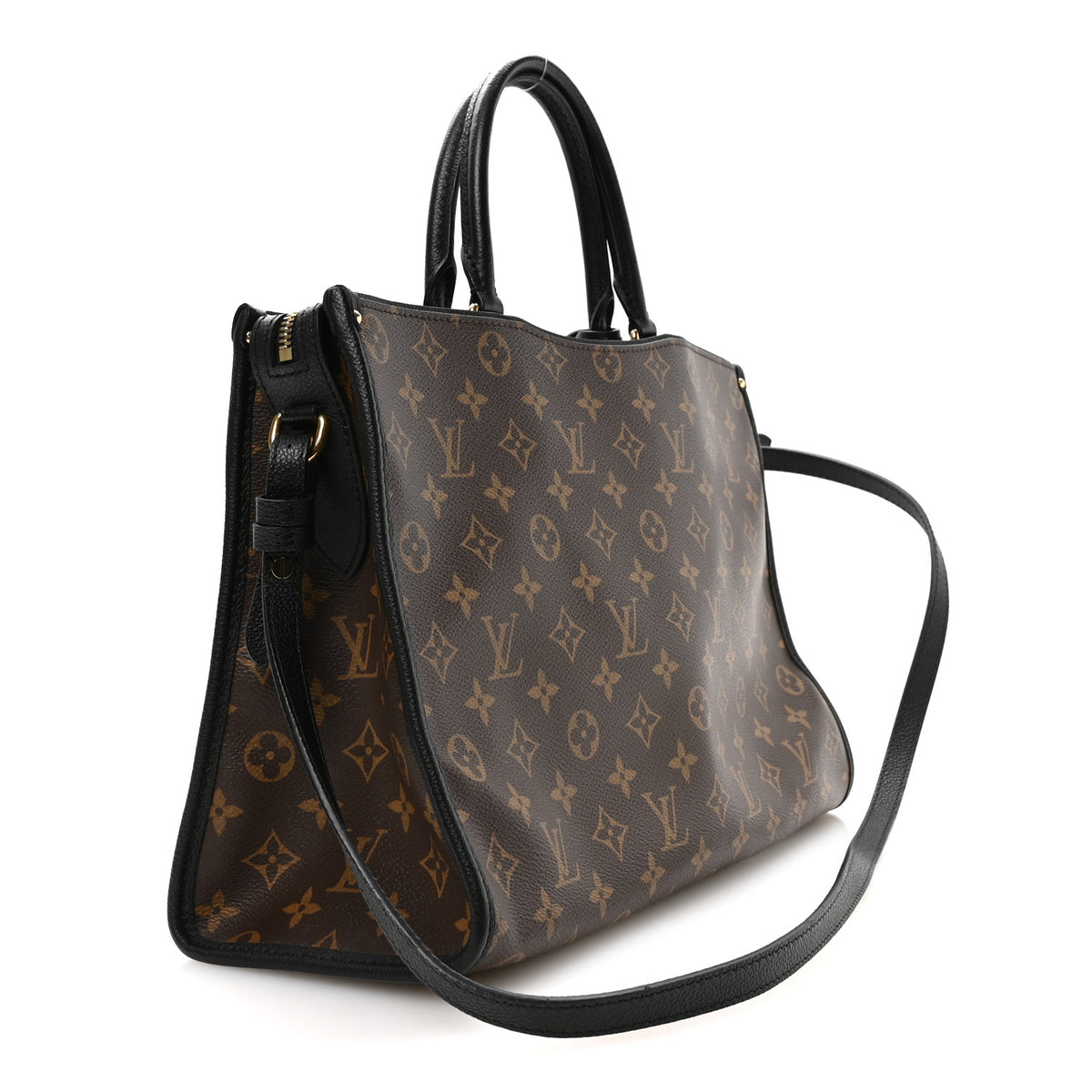Louis Vuitton Monogram Popincourt MM Black 3 of 10