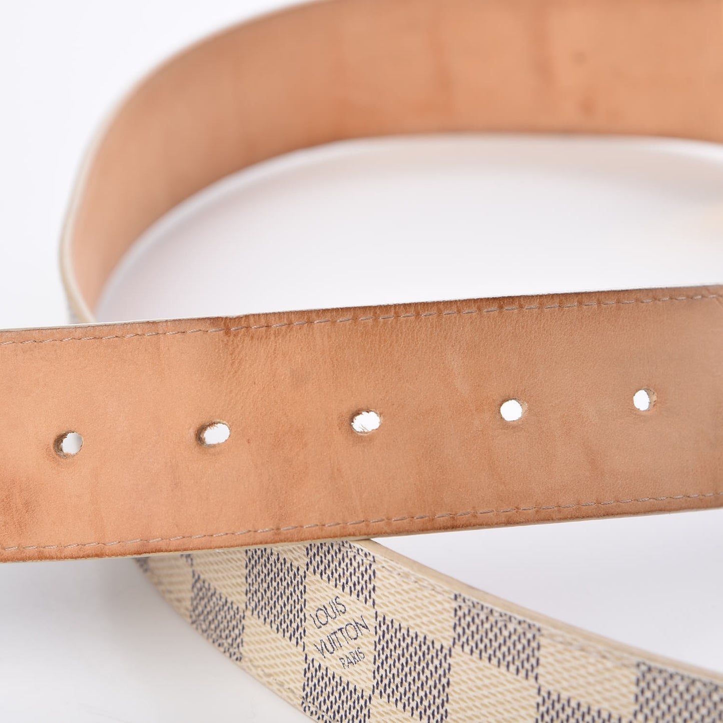 Damier Azur LV Initiales Belt 100 40