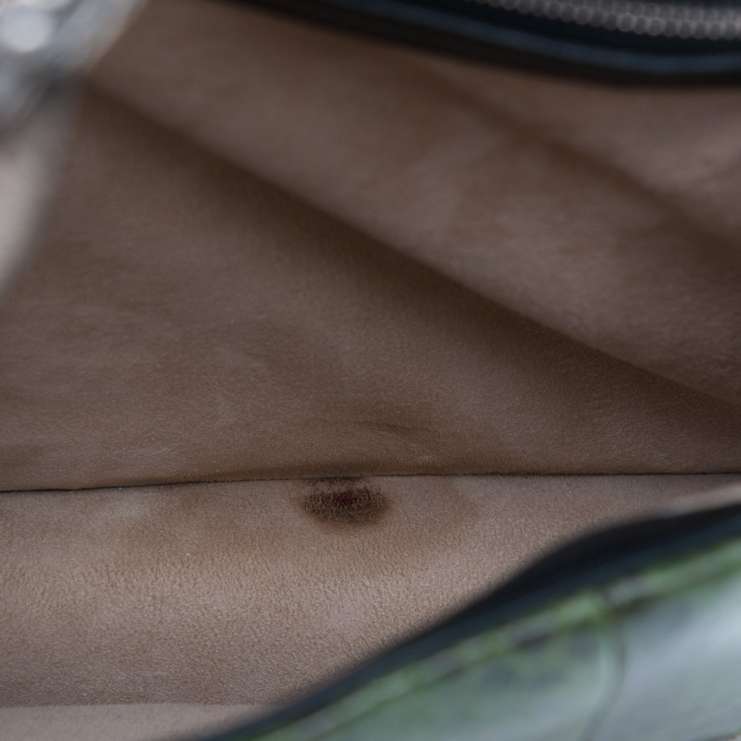 GG Supreme Monogram Python Medium Dionysus Shoulder Bag Green