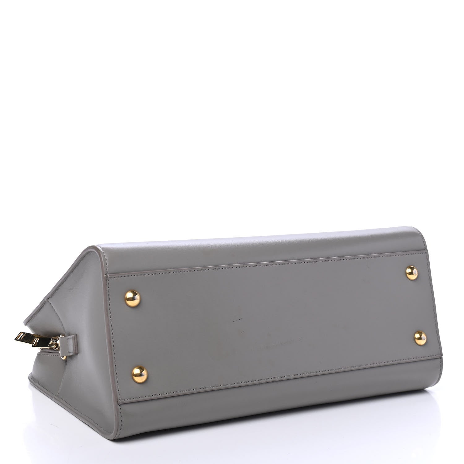 Saint Laurent Calfskin Small Monogram Cabas Fog 3 of 7