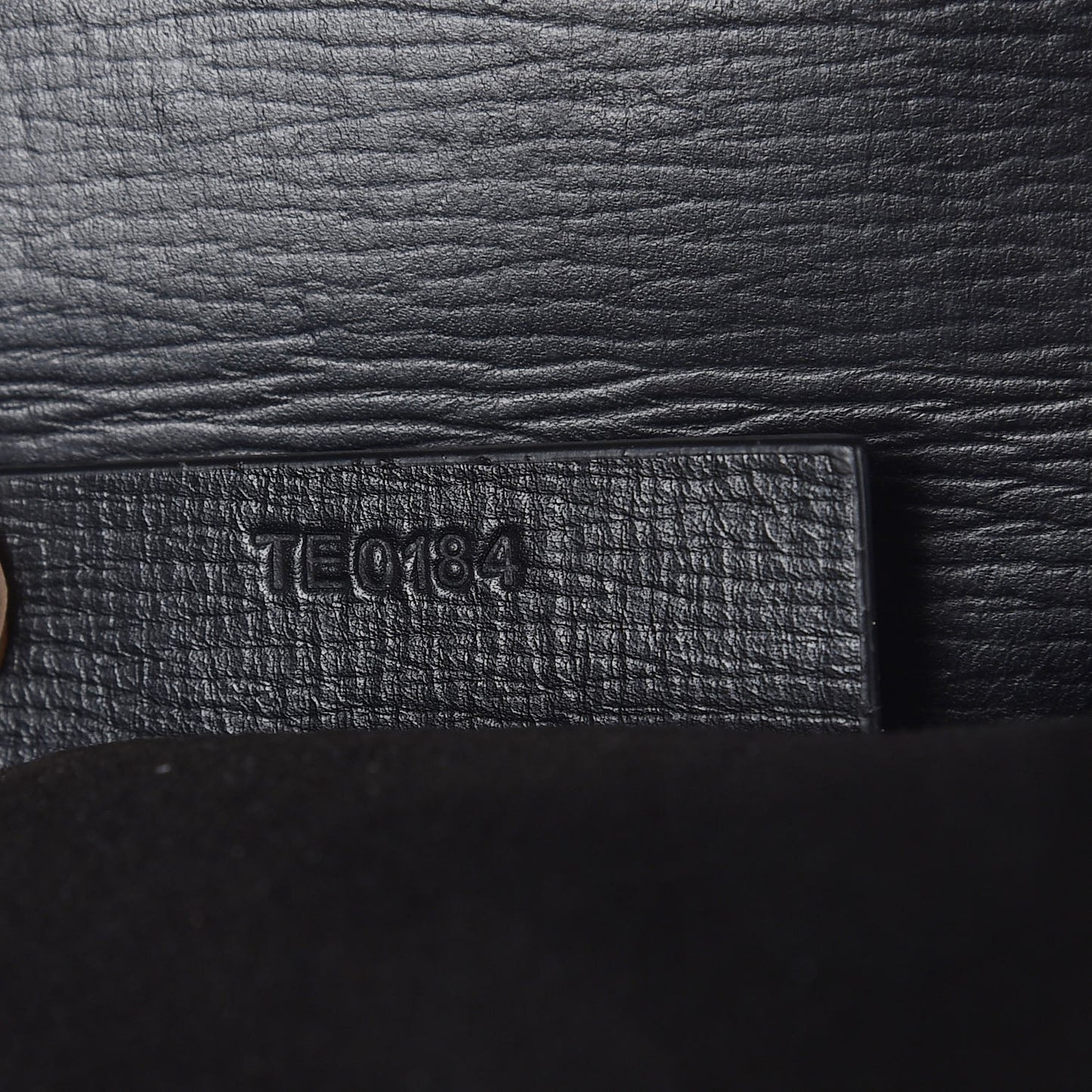 Textured Calfskin Mini Pandora Box Crossbody Bag Black