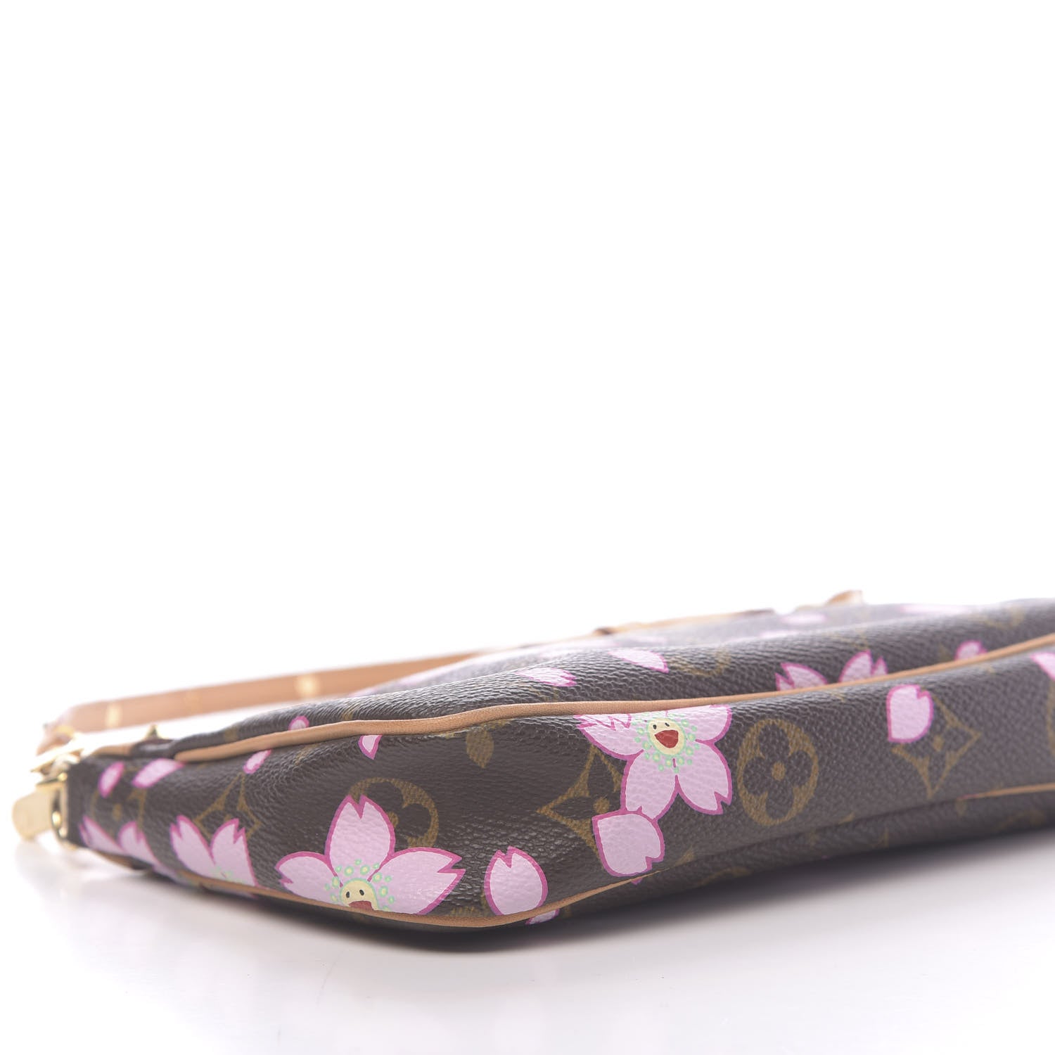 Louis Vuitton Monogram Cherry Blossom Pochette Accessories Brown 8 of 11