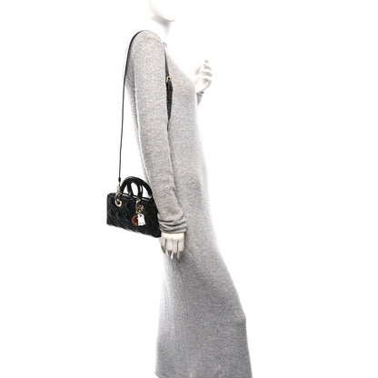 Christian Dior Patent Cannage Small Lady D-Joy Black 3 of 10