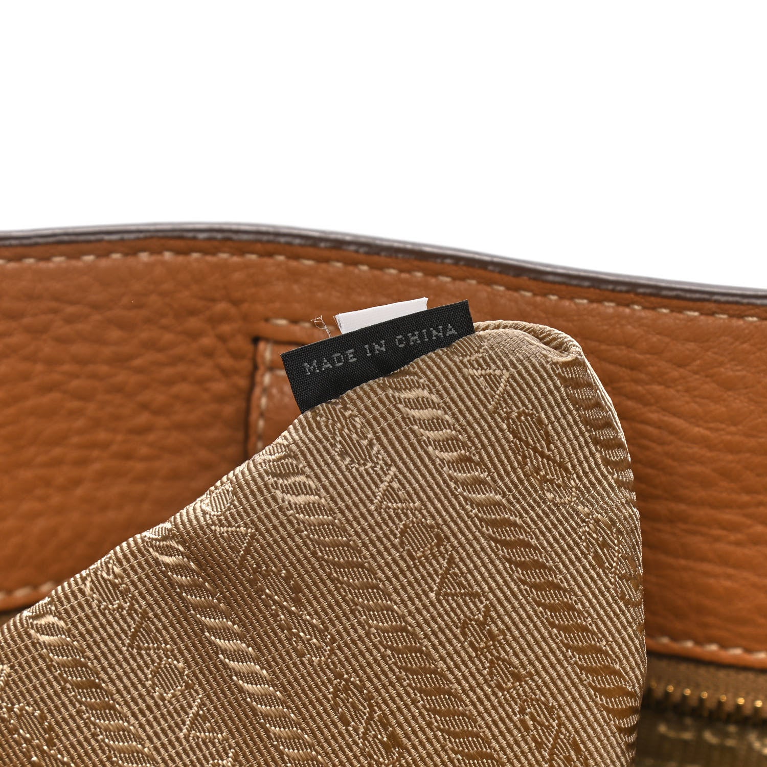 Prada Vitello Daino Tote Cannella 8 of 14