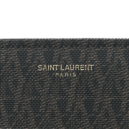 Saint Laurent Toile Classic Monogram Toiletry Bag 6 of 7