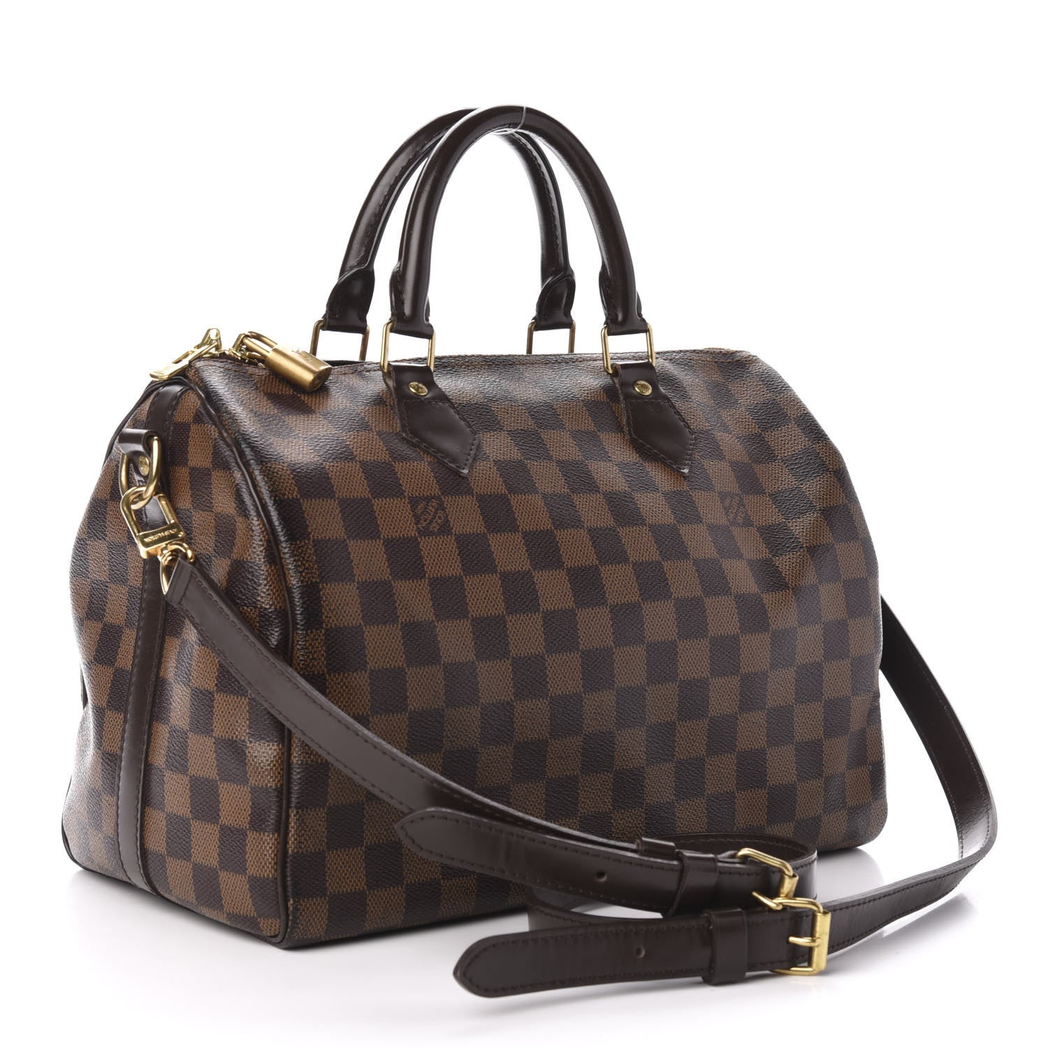 Louis Vuitton Damier Ebene Speedy Bandouliere 30 3 of 11