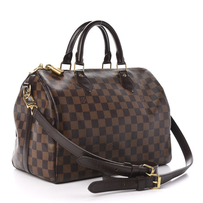 Louis Vuitton Damier Ebene Speedy Bandouliere 30 3 of 11