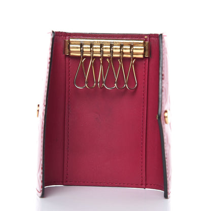 Louis Vuitton Vernis Multicles 6 Key Holder Rose Indien 5 of 11